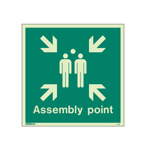 Assembly Area Signs From Jalite